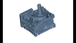 3D Scanning Reduction Gear Box with Drake scanner