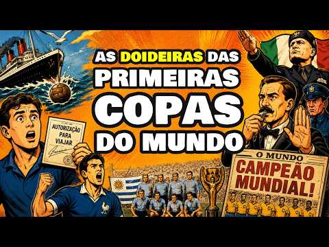 As primeiras COPAS DO MUNDO eram uma MALUQUICE!