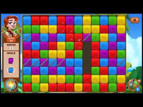 Lost Island Blast Adventure Level 33 - NO BOOSTERS 🏝️ | SKILLGAMING ✔️