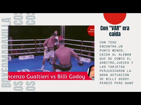 Vincenzo Gualtieri vs Billi Godoy. Relatos en Español. Pelea Completa