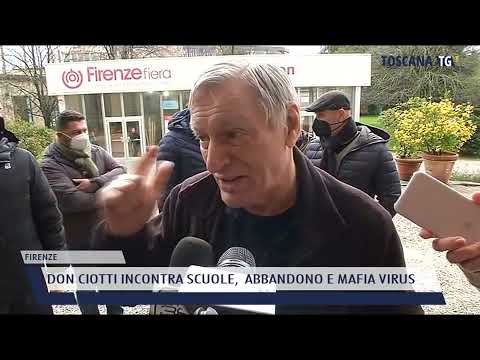 2022-02-15 FIRENZE - DON CIOTTI INCONTRA SCUOLE,  ABBANDONO E MAFIA VIRUS