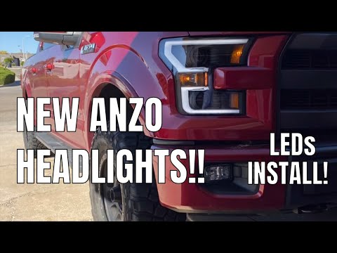 Installing New Anzo Headlights AND bulbs