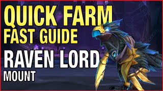 Fast & Easy Raven Lord Mount Guide | Sethekk Halls Mount | Daily Farm Mount Guide World of Warcraft