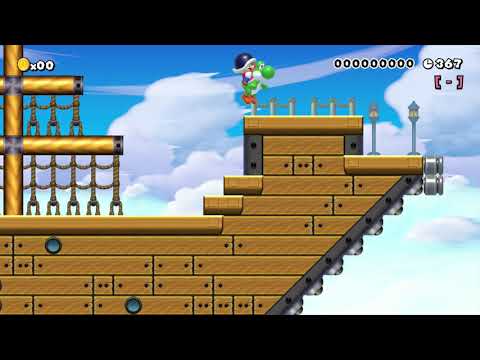 Super Mario Maker: NSMBU Airship Designs
