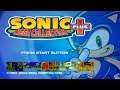Sonic Mega Collection Plus Menu Guide