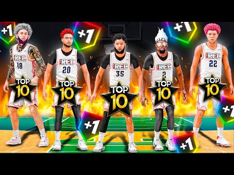 I Took 5 LEGENDS to the REC in NBA 2K25 (+95 CAP BREAKERS)