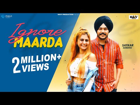 Poster ignore marda lyrics – satkar sandhu | harmanjot kaur