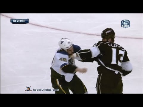 Roman Polak vs Kyle Clifford Mar 5, 2013