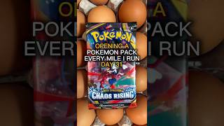 A Chaos Rising Booster Pack In The Fridge? | Day 31 Of Opening A Pokemon Pack For Every Mile I Run
