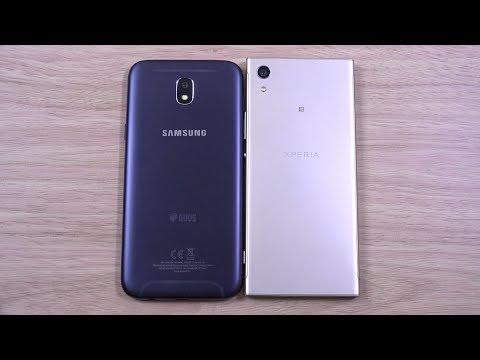 Samsung Galaxy J5 Pro 2017 vs Sony Xperia XA1 - Speed Test!