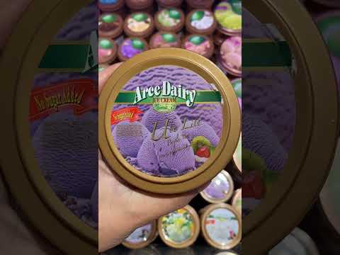 ARCE DAIRY UBE LITE PURPLE YUM ICE CREAM #shorts