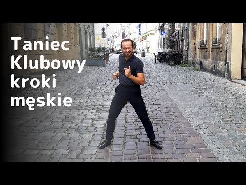 Kroki do tańca #4 Jak tańczyć na dyskotece samemu. Taniec klubowy. Kroki męskie solo.