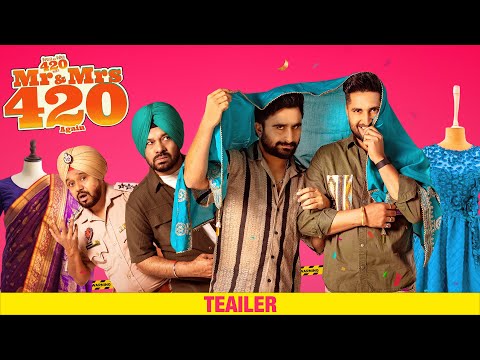 Mr & Mrs 420 Again | Official Trailer | Jassie Gill & Jagjeet Sandhu | New Punjabi Comedy Movie