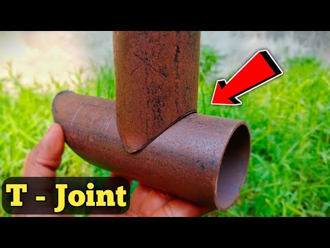 NEW IDEA FOR PIPE "T" JOINT EASY WAY // Mr Tools King