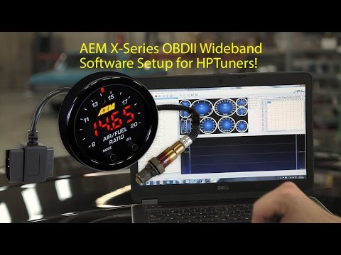 AEM XSERIES OBDII Set Up in HPTuners Software