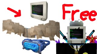 Free Items in Roblox - Motherboard visor/ classic pc hat / book wings
