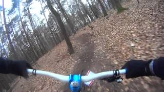 preview picture of video 'Bikepark Beerfelden 15 03 2015'