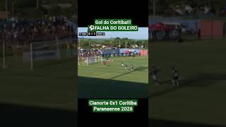 Gol do Coxa!!! Cianorte 0x1 Coritiba #paranaense #coritiba #futebol