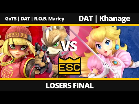 ESC 94: GoTS | DAT | R.O.B. Marley (Min Min, Fox) Vs. DAT | Khanage (Peach) - SSBU Tournament - LF