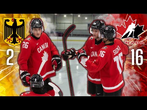World Junior Highlights: Team Canada 16-2 Victory over Germany