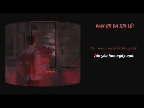 [BARITONE] - CẢM ƠN VÀ XIN LỖI - KARAOKE TONE NAM TRUNG VỪA