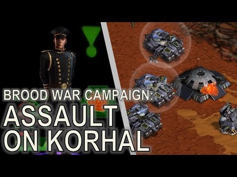 Starcraft Brood War Campaign Playthrough: Terran Mission 4
