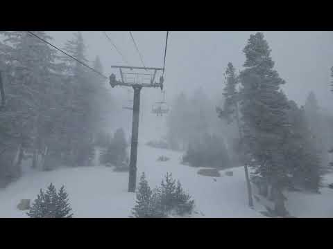 scariest ski lift ride experience