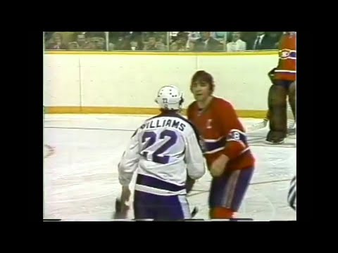 Canadiens - Maple Leafs Game 3 hits, roughs, and goals 4/21/79