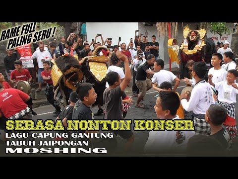 CAPUNG GANTUNG  , Serunya Ngelawang Barong di Banjar Puseh Sading Hari Raya Kuningan