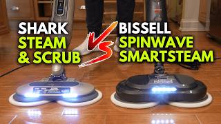 BISSELL SpinWave SmartSteam vs SHARK Scrub & Clean - Which S