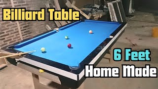 Amazing results || DIY Pool Table 6feet