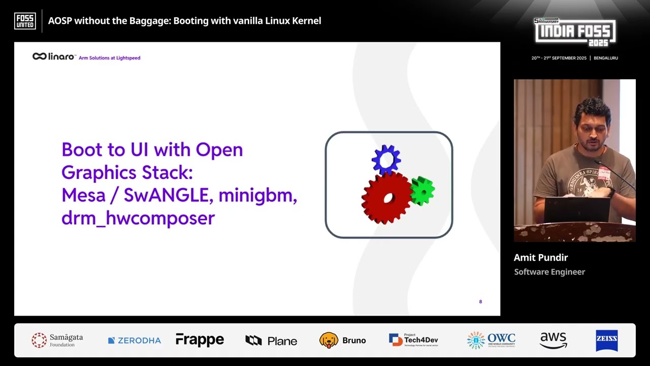 AOSP without the Baggage: Booting with vanilla Linux Kernel