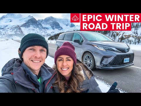 Alberta Road Trip: BANFF to JASPER in the WINTER (Icefields Parkway Part 1)