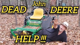 Locked Up John Deere Z225 Zero Turn Lawn Mower.  Is it worth fixing??