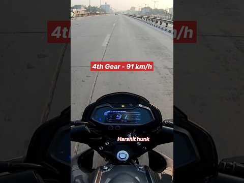 2025 Bajaj Pulsar NS 125 Gear Challenge 🔥 #shorts #ns125