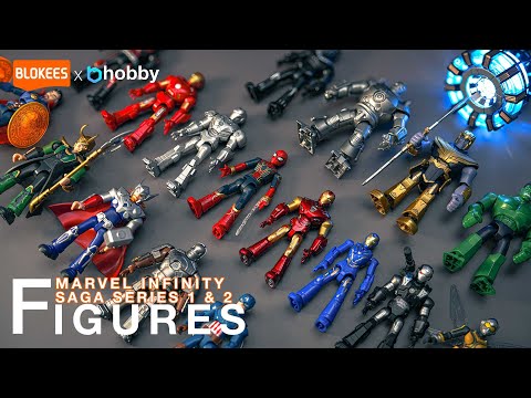 Unboxing The Marvel Infinity Saga Secret Figure Series Compilation | Blokees Marvel | Beat Building