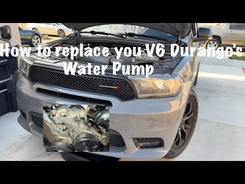 How replace your 3.6 V6 Durango’s water pump, quick and easy!