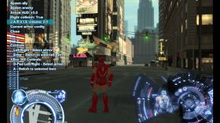preview picture of video 'Test mod Iron Man trong GTA IV'