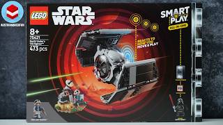 LEGO Star Wars 75421 SMART Play Darth Vaders TIE Fighter - LEGO Speed Build Review