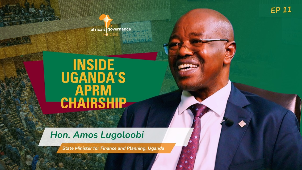 Africa Governance Voices | Uganda’s Priorities for the APRM Chairship | Hon. Amos Lugoloobi