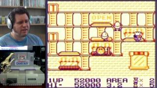 Crow Plays BurgerTime Deluxe (Game Boy)