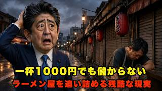 ラーメン屋が次々と閉店する本当の理由…日本の国民食を追い詰める残酷な現実