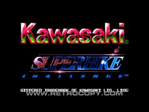 Kawasaki Superbikes Megadrive