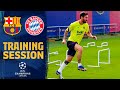 TRAINING ahead of the Champions League game BARÇA - BAYERN MÜNCHEN ?