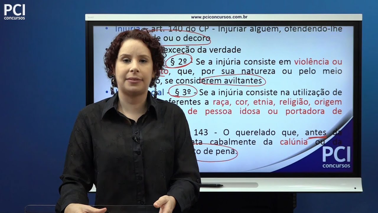 Aula 13 - Dos Crimes Contra a Honra - Dos Crimes Contra o Patrimônio - Parte I