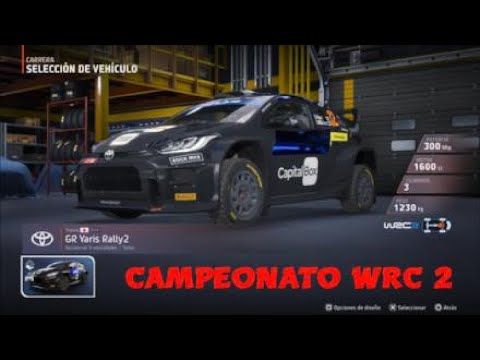 WRC 24 CAMPEONATO WRC 2 RALLY CHILE BIO BIO ETAPA 8-9 HUALQUI GR YARIS RALLY2 2024