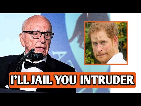 Rupert Murdoch Threaten To DRAG Harry To Court For Trespassing After Appear Uninvited To His Wedding