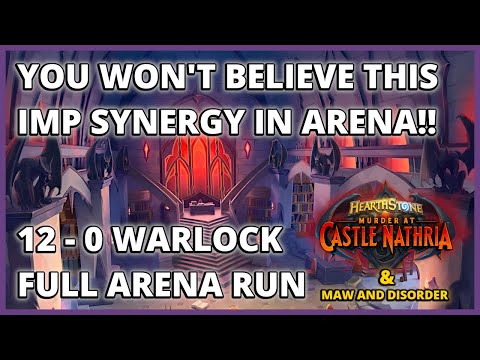 Perfect Imp Synergy And The Jailer!!? | Flawless 12-0 Warlock Full Arena Run | Maw and Disorder