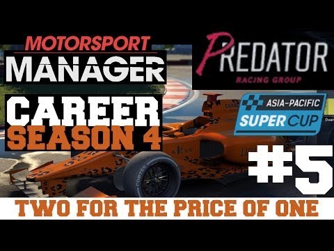 S0405: TWO FOR THE PRICE OF ONE! Predator Racing - Motorsport Manager PC