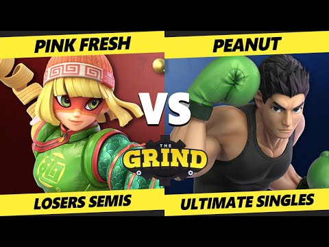 The Grind 197 Losers Semis - Pink Fresh (Min Min) Vs. Peanut (Little Mac) Smash Ultimate - SSBU